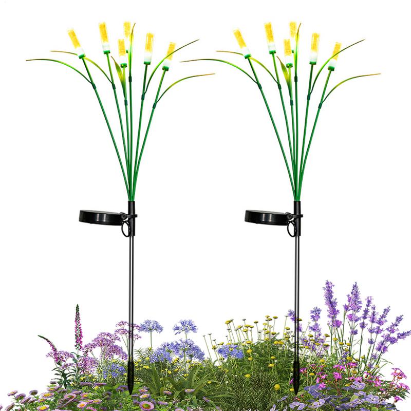 Outdoor Power Brush - أضواء الحديقة تعمل بالطاقة الشمسية أضواء