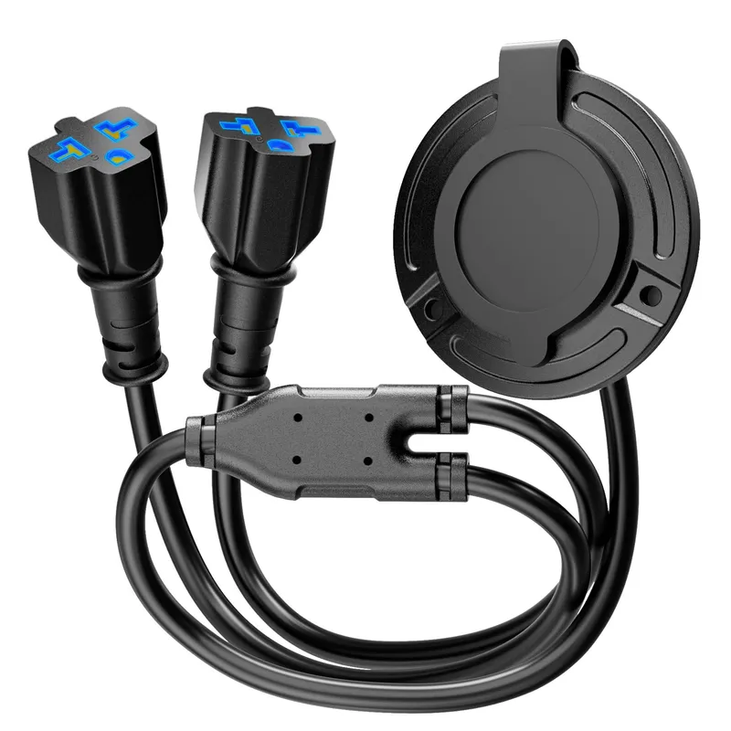 Outdoor Power Plug In - مقبس طاقة مقاوم للماء 5 في