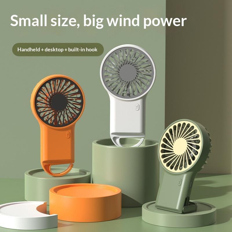 Outdoor Power Fan - مروحة يدوية صغيرة قابلة لإعادة الشحن،