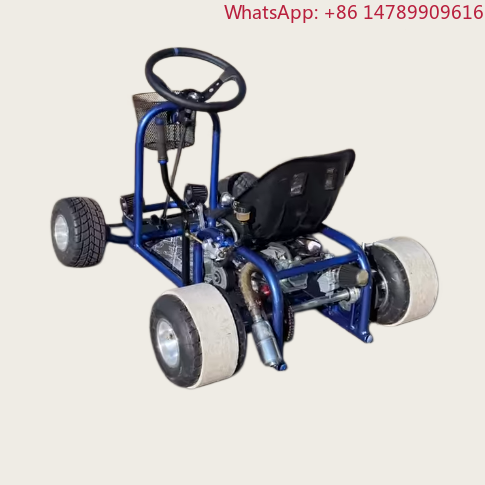 Outdoor Power Wheels - سيارة سباق صغيرة بمحرك ثنائي الأشواط