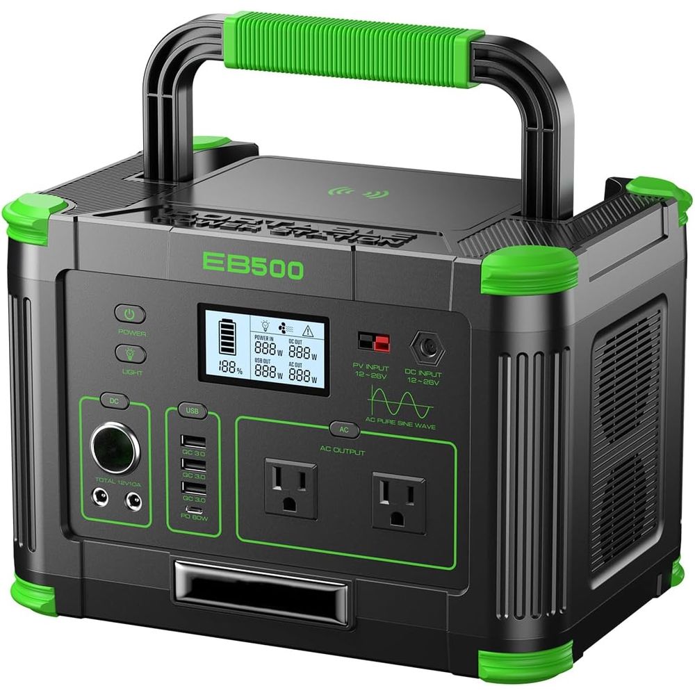 Outdoor Power Outlet - محطة طاقة محمولة بقدرة 500 واط