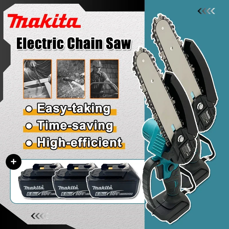 Electric Chainsaw Battery - منشار سلسلة ماكيتا 6 بوصات، منشار