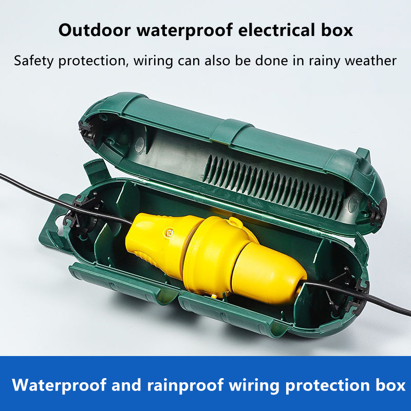Outdoor Power Outlet - غطاء أمان سلك تمديد خارجي مع