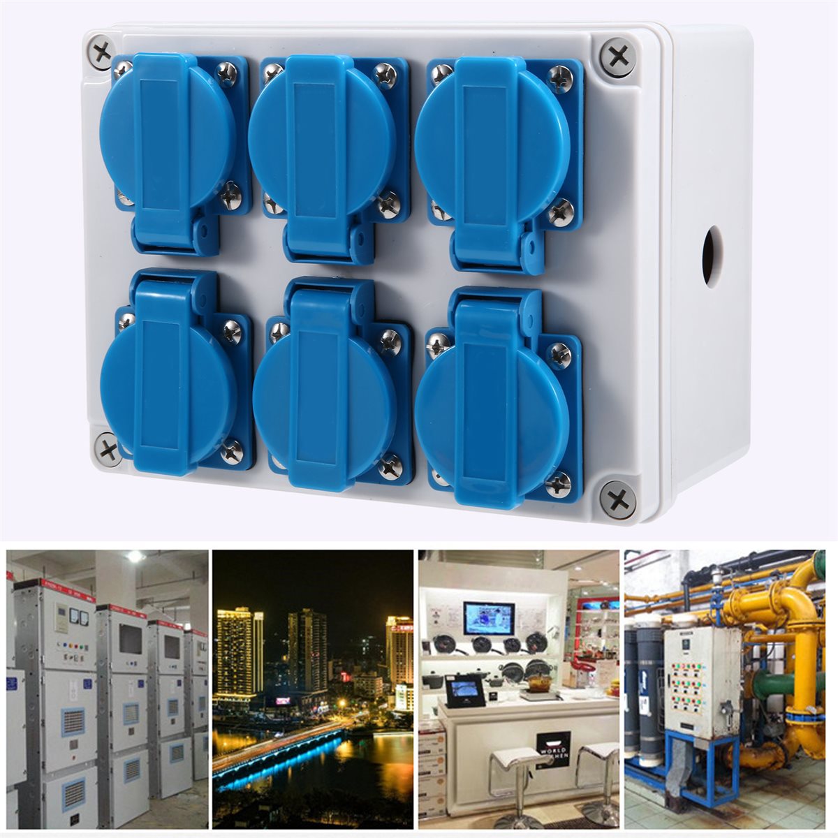 Outdoor Power Distributors - موزع طاقة خارجي DT81 للبناء، مقبس