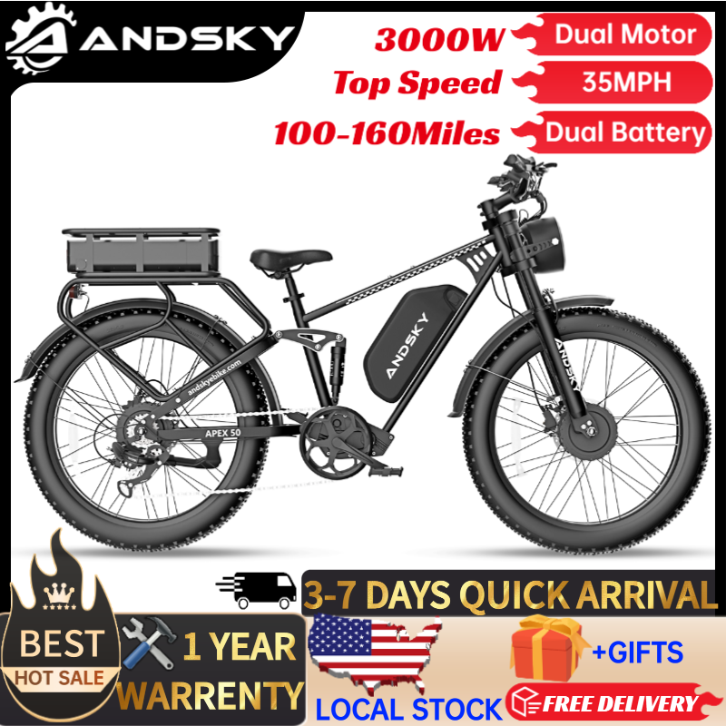 Outdoor Power Tool Kit - دراجة كهربائية ANDSKY Apex50 AWD بقوة
