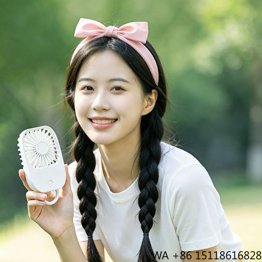 Outdoor Power Fan - مروحة يدوية صغيرة محمولة تعمل بالبطارية
