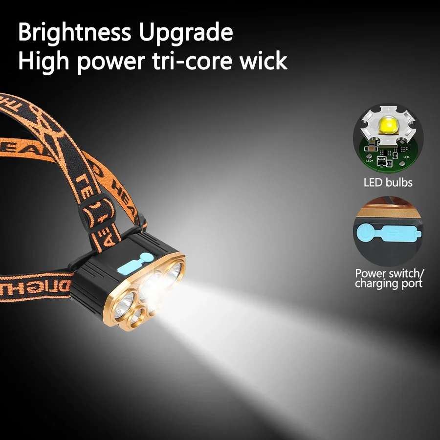 مصباح أمامي قابل لإعادة الشحن  - مراجعة Outdoor Power Head وسعره