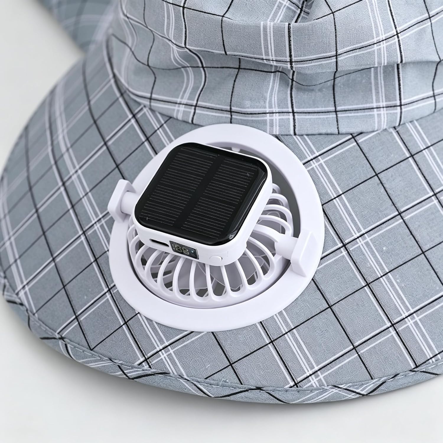 قبعة بمروحة تعمل بالطاقة الشمس - مراجعة Outdoor Power Fan وسعره
