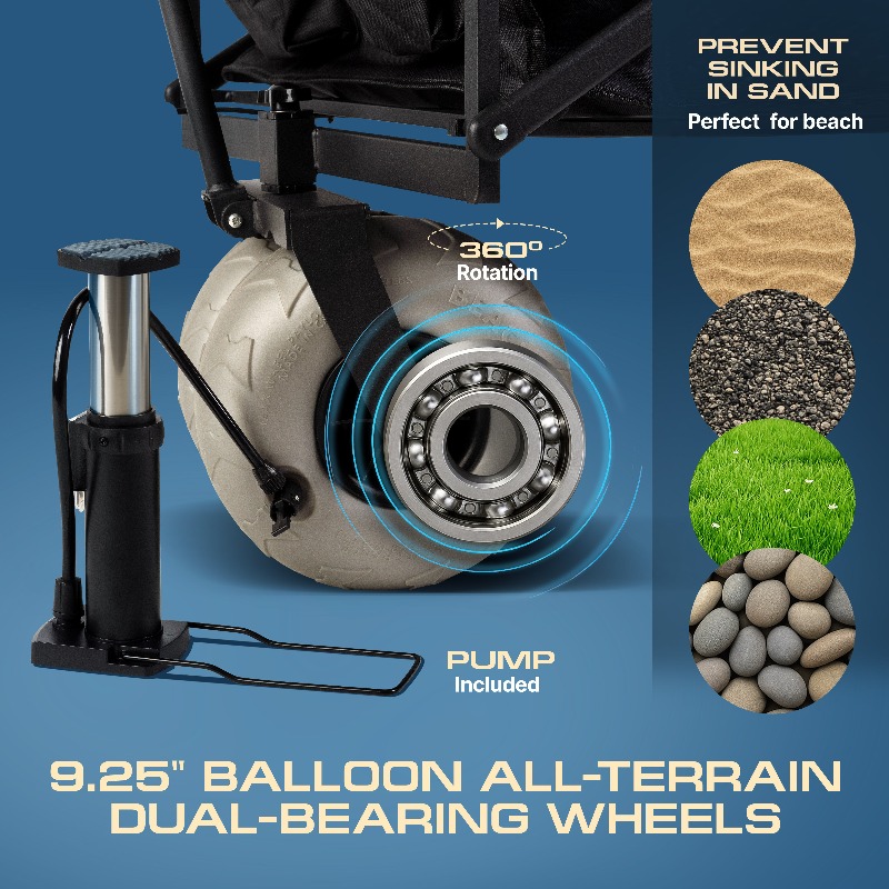 عربة تخييم قابلة للطي بقوة كهر - مراجعة Outdoor Power Wheels وسعره