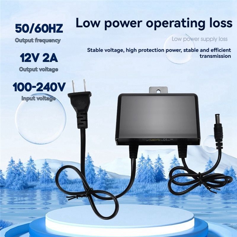 محول طاقة B44C 12 فولت 2 أمبير - مراجعة Outdoor Power Plug In وسعره