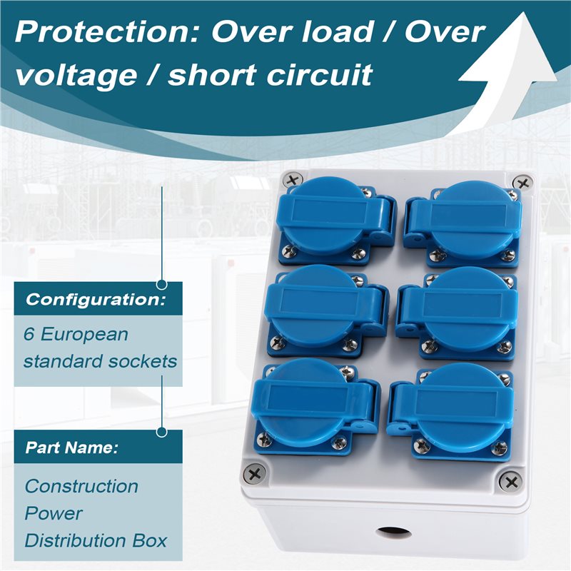 موزع طاقة خارجي A36T للبناء، م - مراجعة Outdoor Power Distributors وسعره