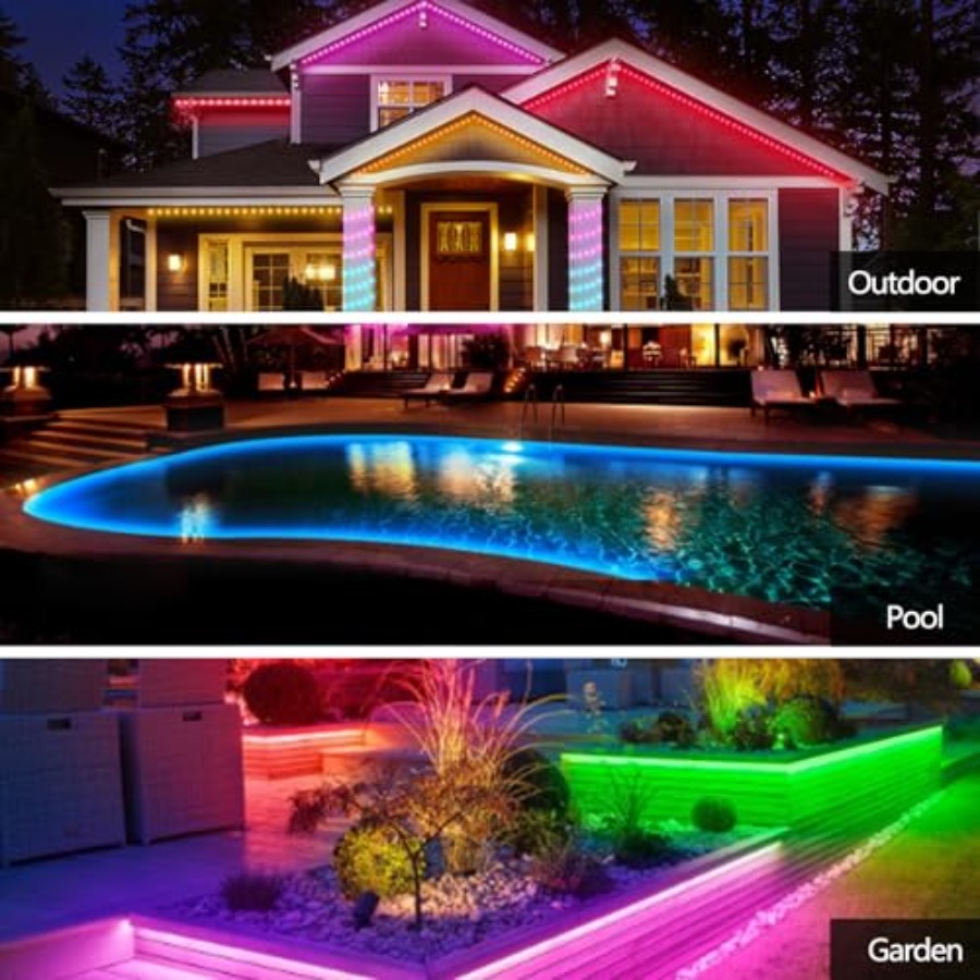 أشرطة إضاءة LED مقاومة للماء I - مراجعة Outdoor Usb Power Strip وسعره