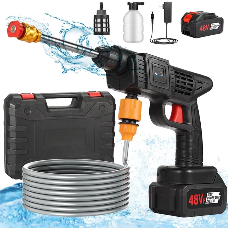آلة غسيل سيارات لاسلكية عالية  - مراجعة Pressure Washer Electric وسعره