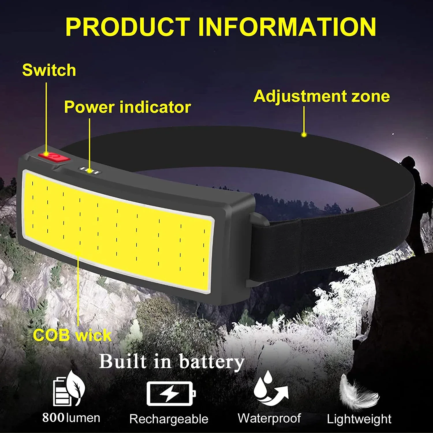 كشاف أمامي قوي COB LED من النو - مراجعة Outdoor Power Head وسعره
