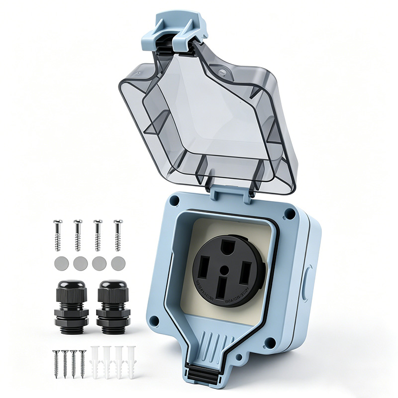 صندوق مأخذ كهربائي خارجي مقاوم - مراجعة Outdoor Power Outlet وسعره