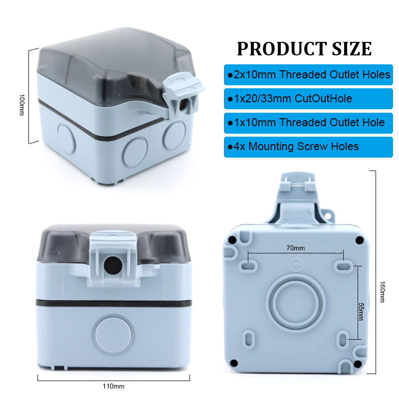 صندوق مأخذ كهربائي خارجي مقاوم - مراجعة Outdoor Power Outlet وسعره