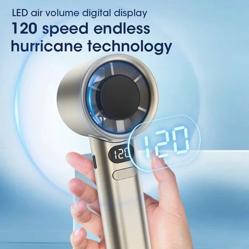 مروحة يدوية صغيرة بـ4 سرعات، م - مراجعة Outdoor Power Fan وسعره