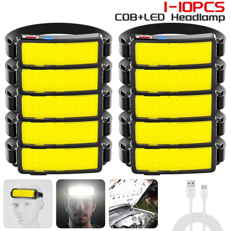 USB قابلة للشحن كشافات COB قوي - مراجعة Outdoor Power Head وسعره