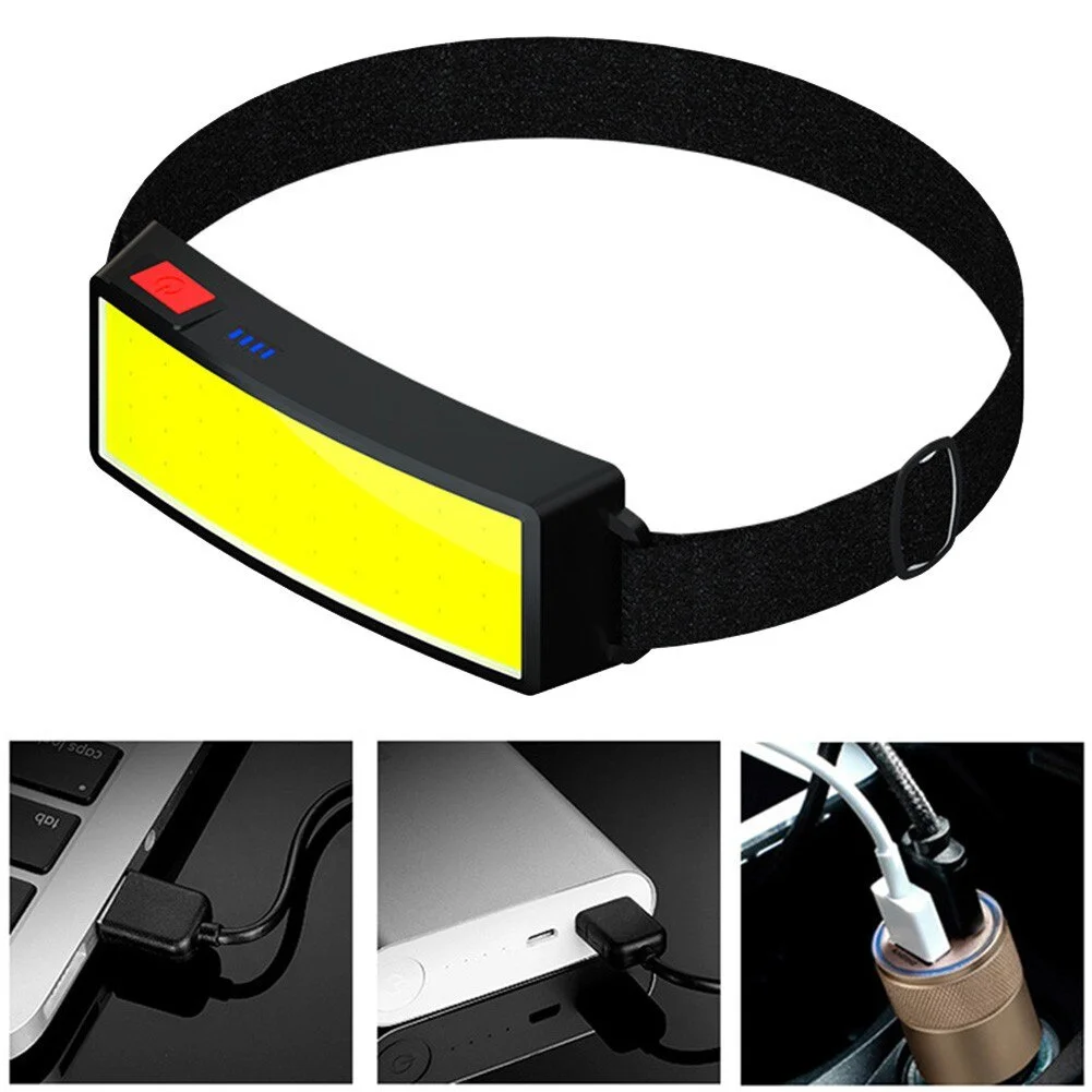 USB قابلة للشحن كشافات COB قوي - مراجعة Outdoor Power Head وسعره