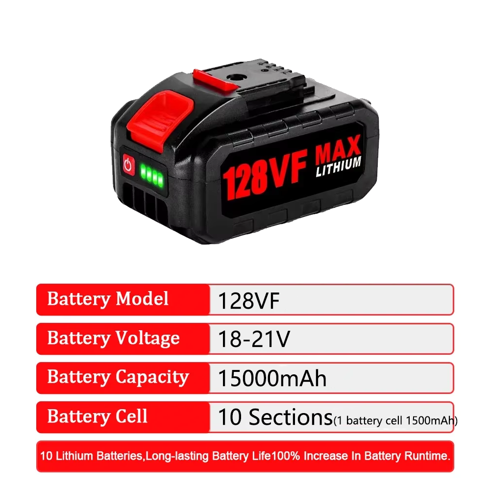 بطارية ليثيوم أيون قابلة لإعاد - مراجعة Electric Chainsaw Battery وسعره