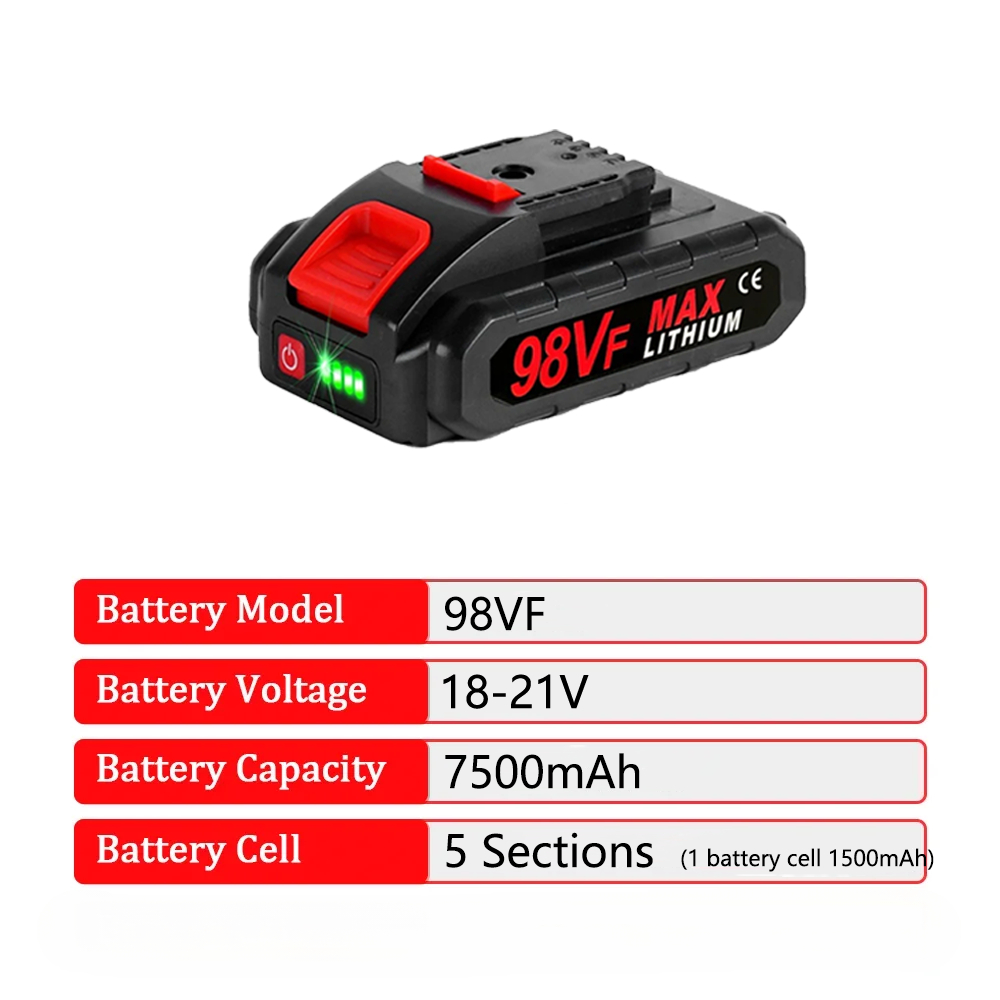 بطارية ليثيوم أيون قابلة لإعاد - مراجعة Electric Chainsaw Battery وسعره
