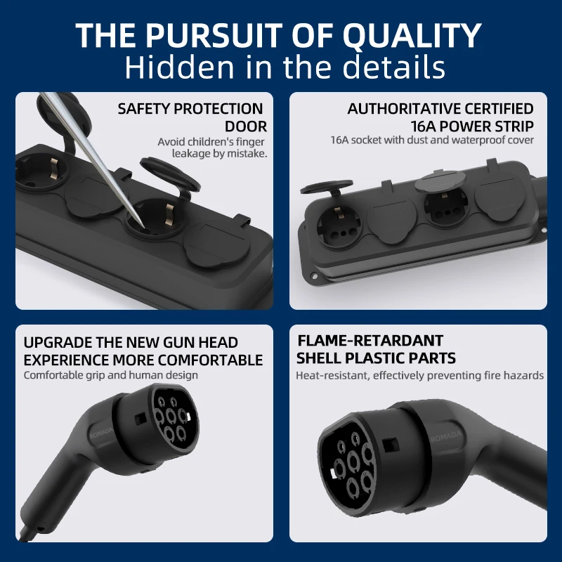 كابل محمول 16 أمبير 4 كيلو واط - مراجعة Outdoor Power Outlet وسعره