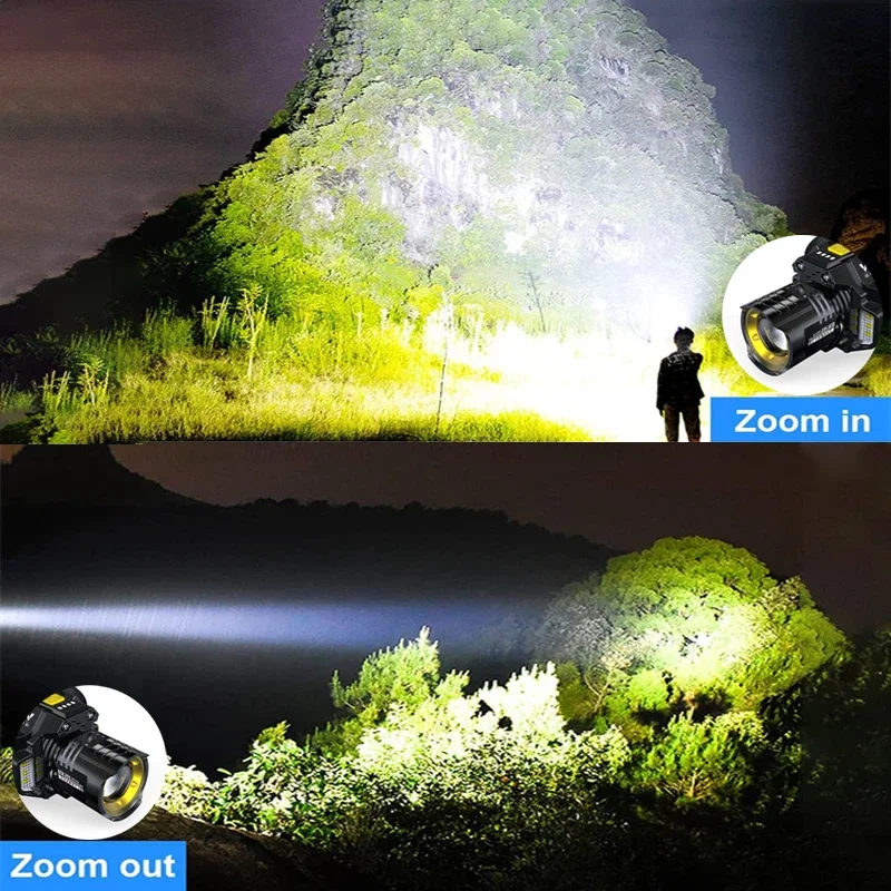 مصباح رأس LED قوي قابل لإعادة  - مراجعة Outdoor Power Head وسعره