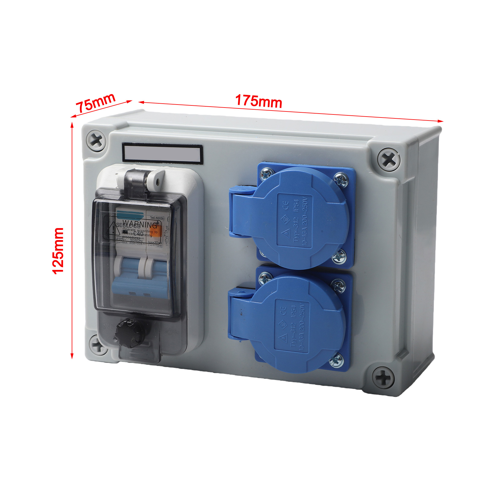 صندوق توزيع طاقة جداري IP54 ثن - مراجعة Outdoor Power Distributors وسعره