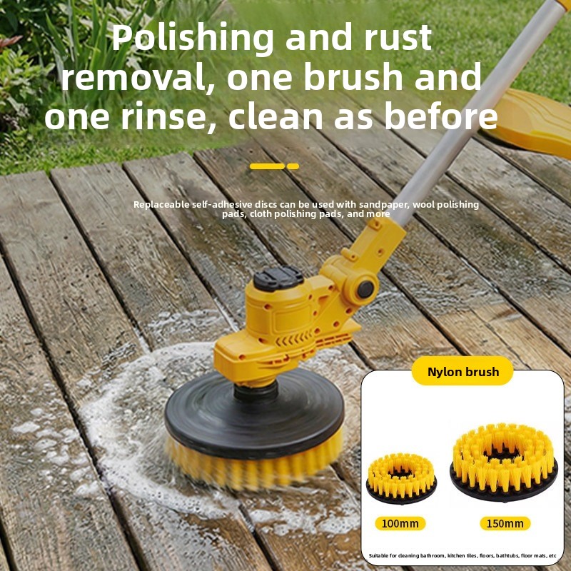 فرشاة تنظيف كهربائية محمولة من - مراجعة Outdoor Power Brush وسعره