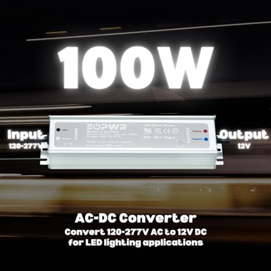 محول طاقة LED مقاوم للماء IP67 - مراجعة Outdoor Power Plug In وسعره