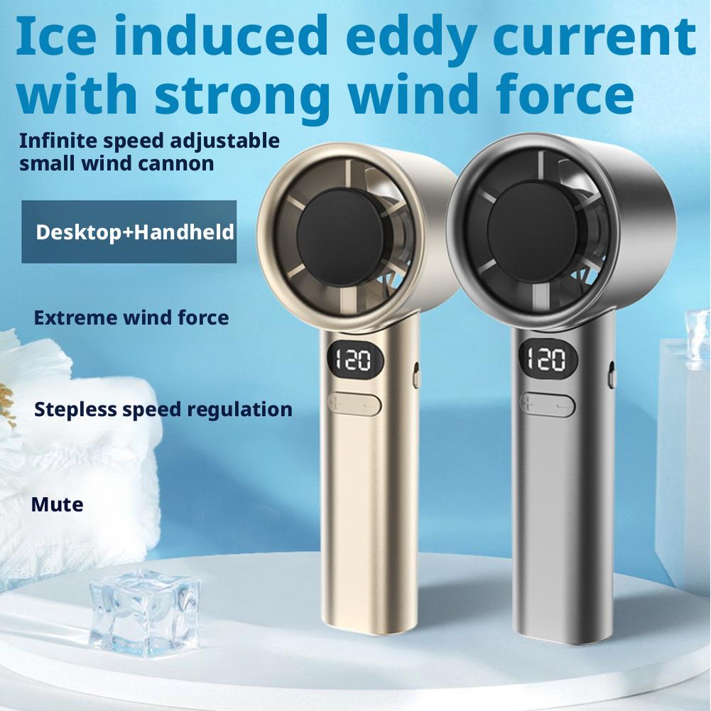 مروحة يدوية محمولة جديدة للصيف - مراجعة Outdoor Power Fan وسعره
