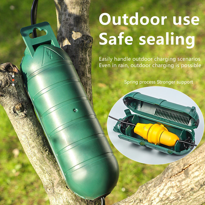 غطاء أمان سلك تمديد خارجي مع ص - مراجعة Outdoor Power Outlet وسعره