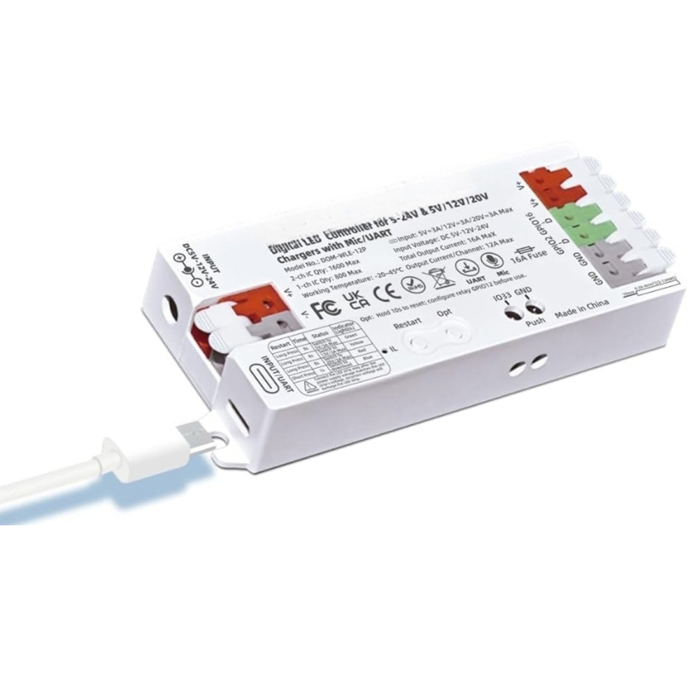 وحدة تحكم بشريط إضاءة LED من ن - مراجعة Outdoor Usb Power Strip وسعره