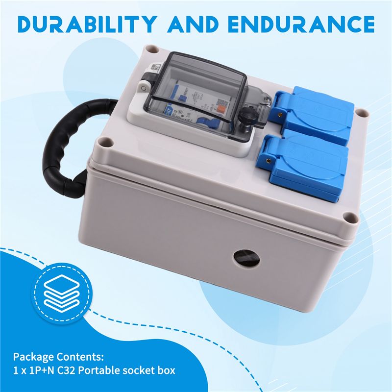 صندوق مقابس كهربائية صناعي خار - مراجعة Outdoor Power Distributors وسعره