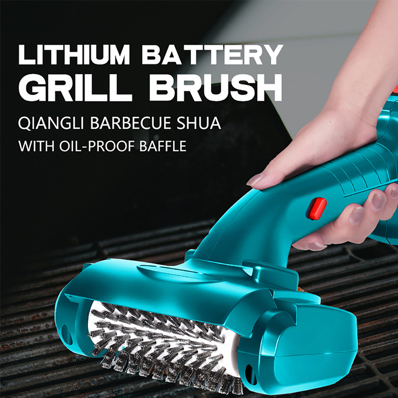 فرشاة تنظيف الشواء الكهربائية  - مراجعة Outdoor Power Brush وسعره