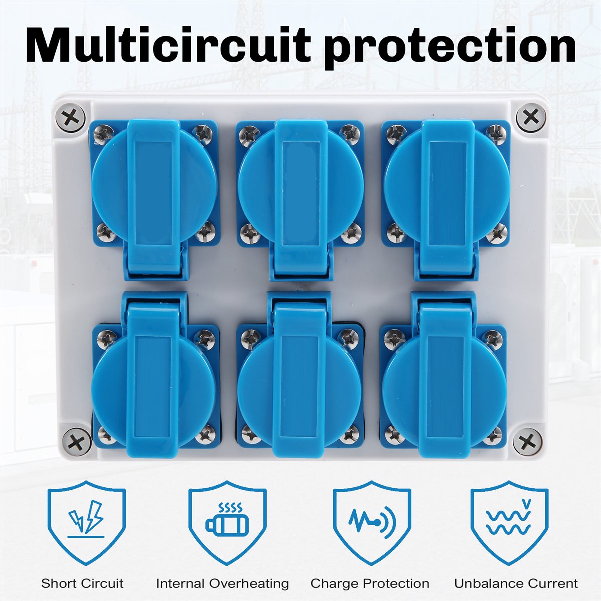 موزع طاقة خارجي DT81 للبناء، م - مراجعة Outdoor Power Distributors وسعره