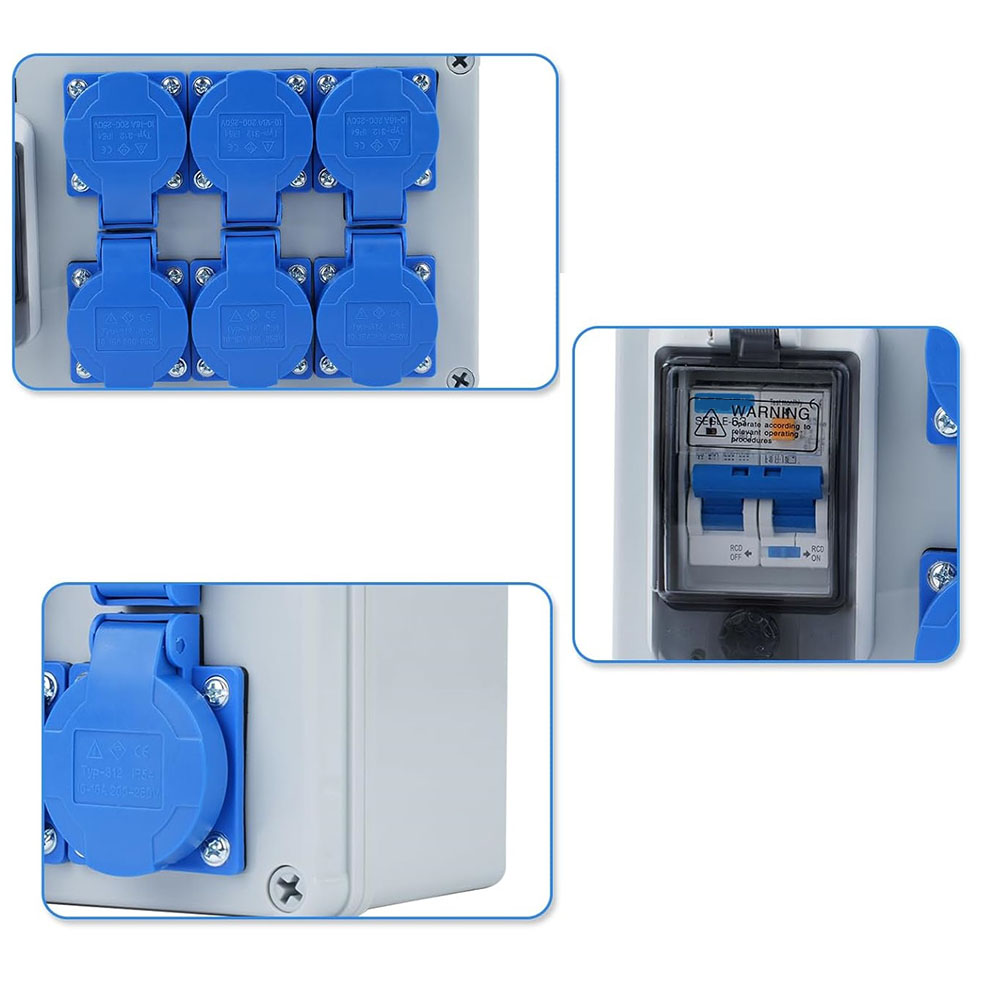 موزع طاقة مثبت على الحائط بـ 6 - مراجعة Outdoor Power Distributors وسعره