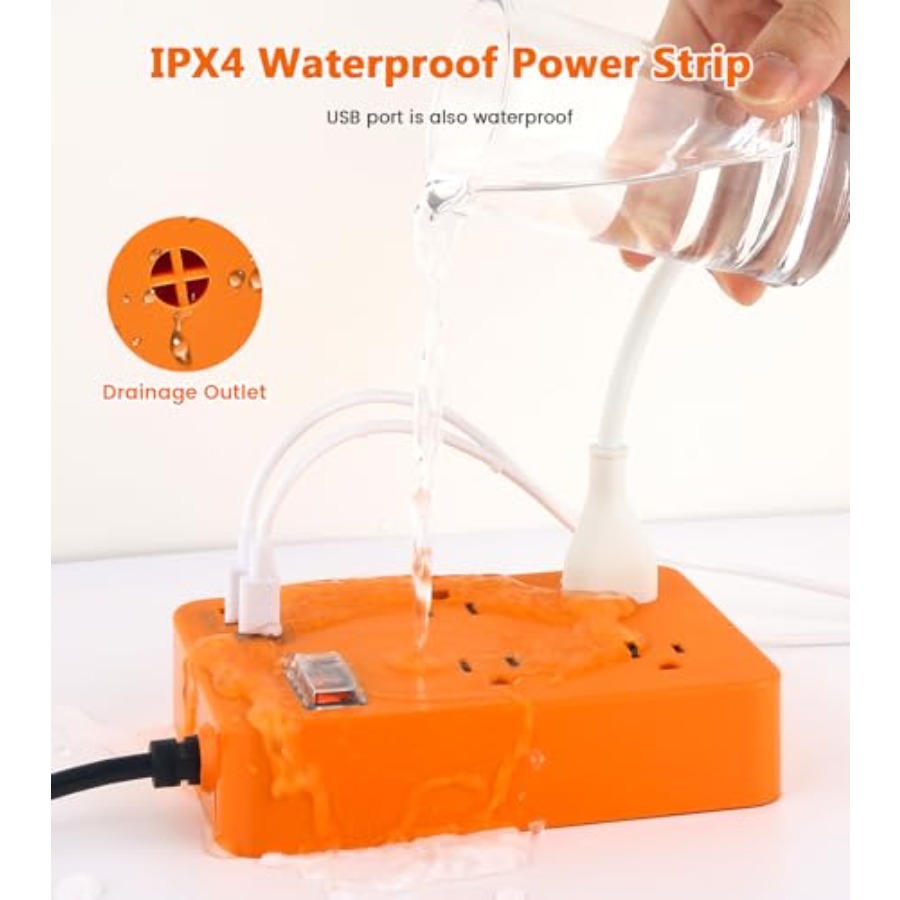 شريط طاقة خارجي للتخييم والحدي - مراجعة Outdoor Usb Power Strip وسعره