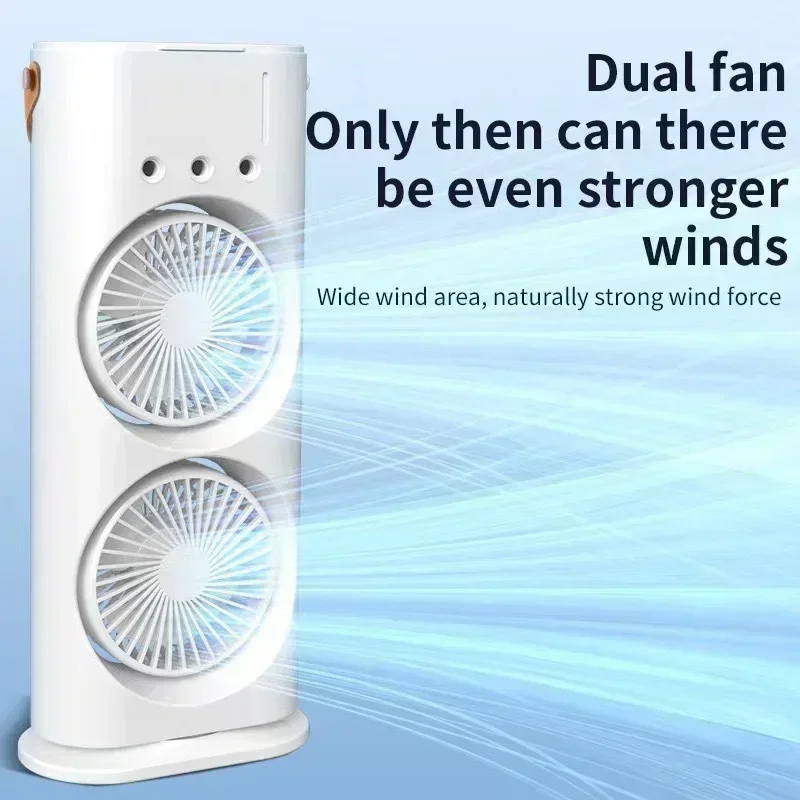 مروحة رذاذ مزدوجة الرأس تعمل ب - مراجعة Outdoor Power Head وسعره